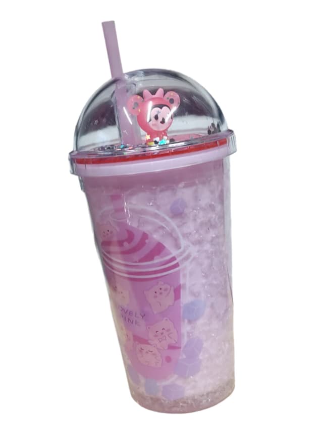 MUG FANCY PLASTIC PLANET CUP RABBIT NO 005