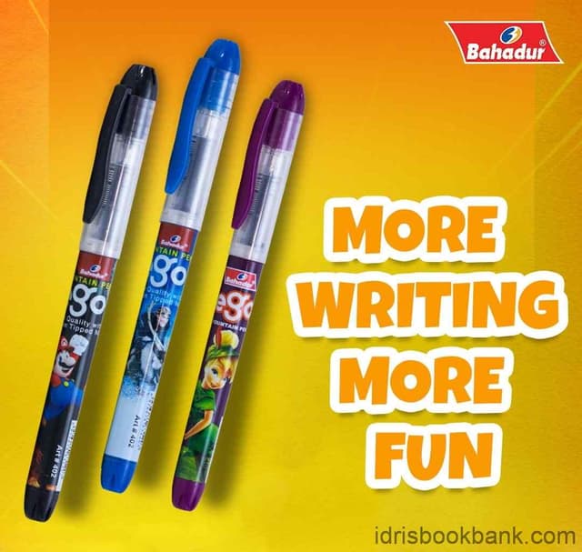 BAHADUR EGO FOUNTAIN PEN HIGH QUALITY NO 402
