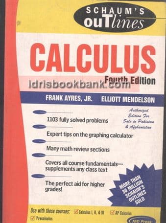 SCHAUMS SERIES CALCULUS 4E