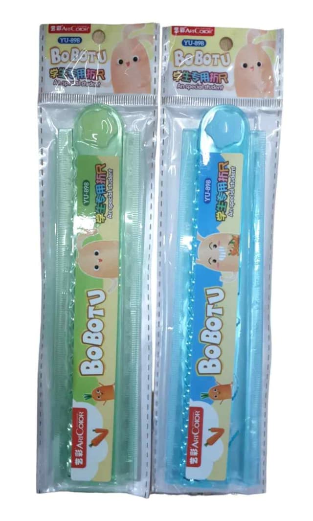 RULER PLASTIC 6 INCH BOBOTU AN SPECIAL STUDENT NO YU 898