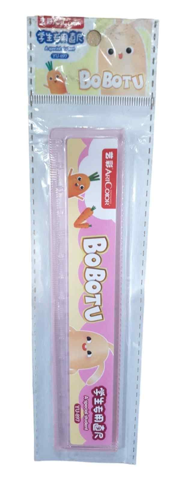 RULER PLASTIC 6 INCH BOBOTU AN SPECIAL STUDENT NO YU 897