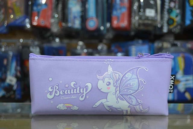 PENCIL POUCH UNICORN CHARACTER NO H 718