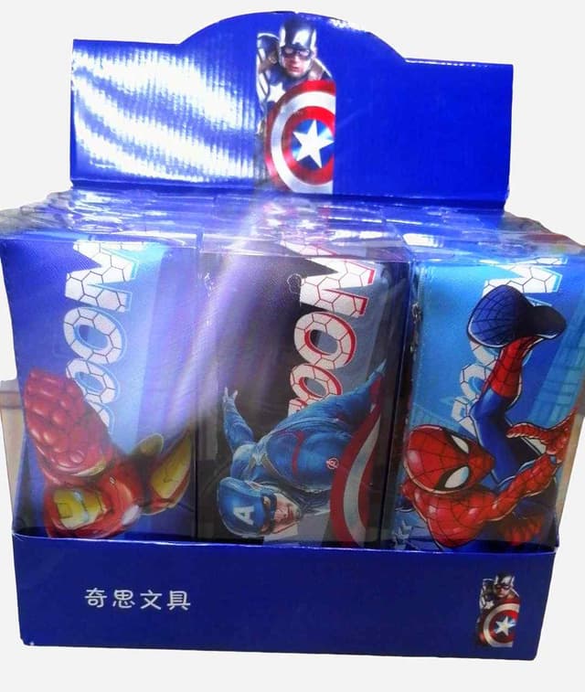 PENCIL POUCH MIX CARTOON CHARACTER NO H 136