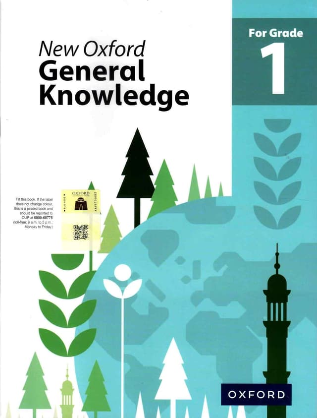 NEW OXFORD GENERAL KNOWLEDGE FOR GRADE 1