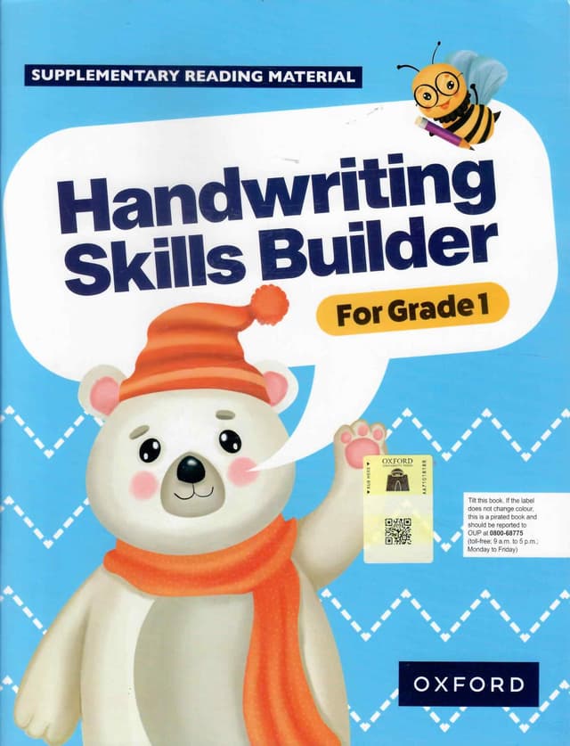 OXFORD HANDWRITING SKILLS BUILDER FOR GRADE 1