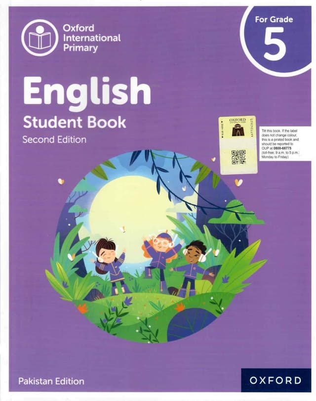 OXFORD INTERNATIONAL PRIMARY ENGLISH STUDENT BOOK 5