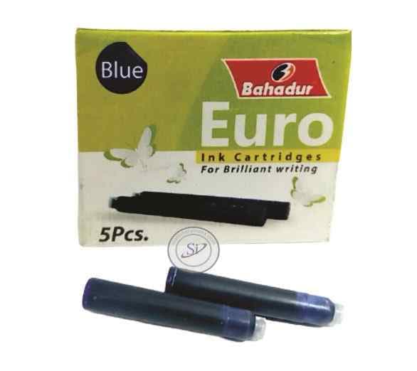 BAHADUR INK CARTRIDGES EURO SIZE BLUE