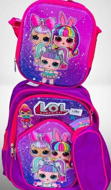 TROLLEY BAG 3 PCS SET 16 INCH MIX CARTOON CHARACTER