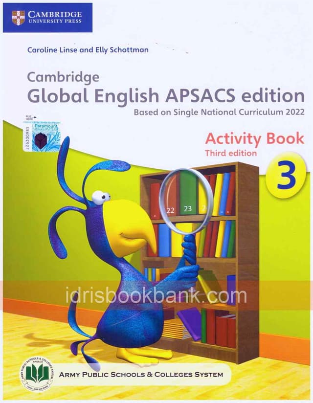 CAMBRIDGE GLOBAL ENGLISH 3RD EDITION ACTIVITY BOOK 3