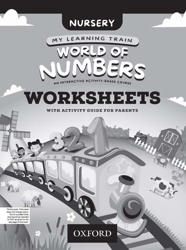 OXFORD MLT WORLD OF NUMBERS WORKSHEETS NURSERY