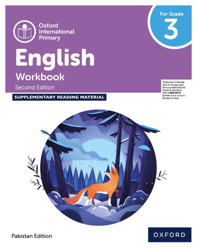 OXFORD INTERNATIONAL PRIMARY ENGLISH WORK BOOK 3