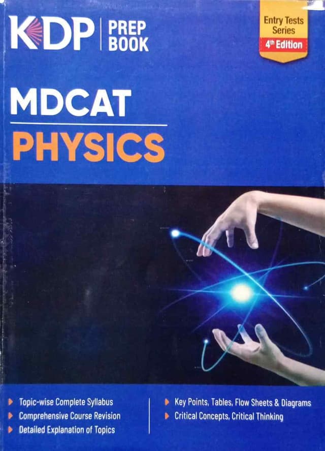 KIPS ENTRY TEST SERIES PREP BOOK PHYSICS ETEA + MDCAT 3RD EDITION