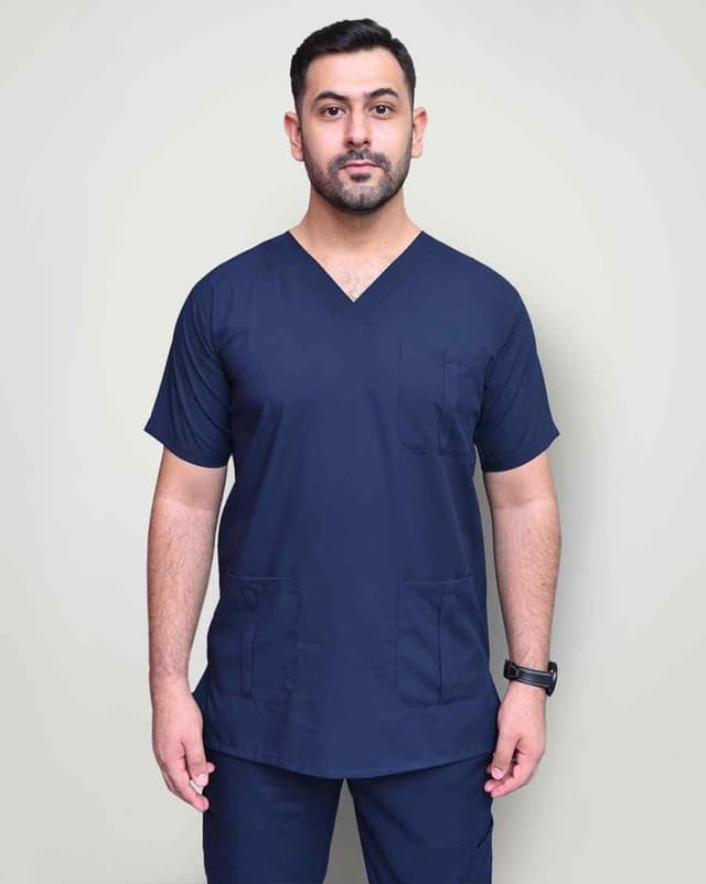 MEDFIT PRIME SCRUBS UNISEX BLUE MEDIUM NO O0946