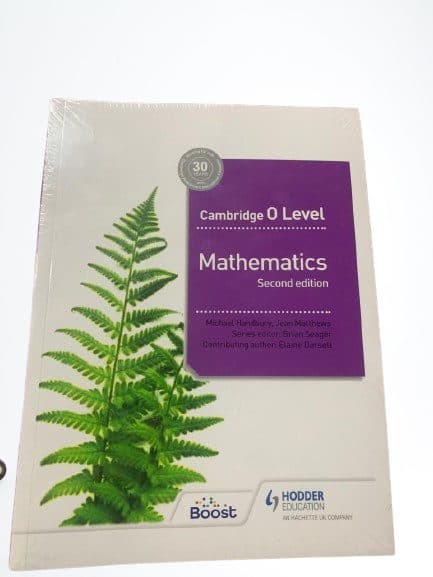 CAMBRIDGE O LEVEL MATHEMATICS SECOND EDITION