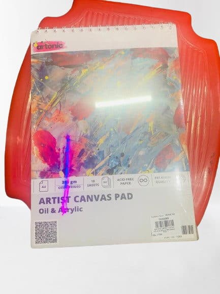 ARTONIC ARTIST CANVAS PAD OIL & ACRYLIC 380 GRAM 10 SHEETS 14 SIZE
