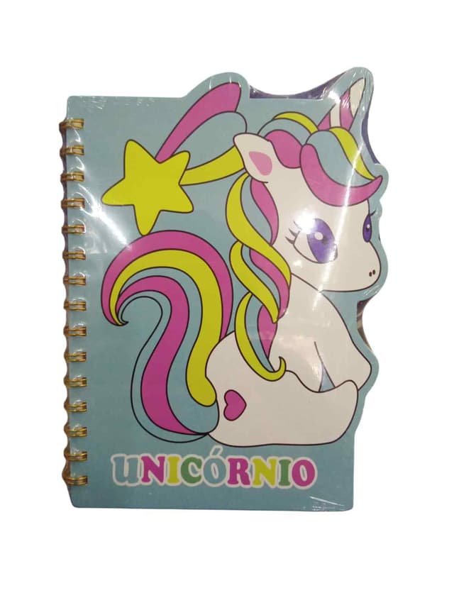 NOTEBOOK SPIRAL UNICORN CHARACTER A5 SIZE