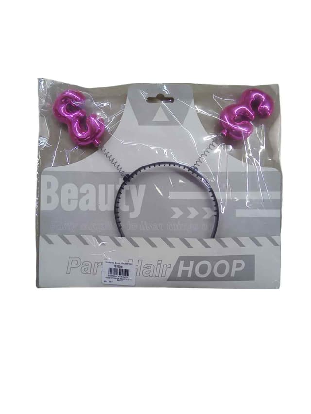 BIRTHDAY HAIR BAND FANCY WITH NUMBER HEART NO 1456