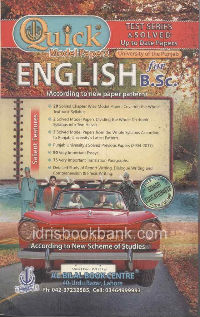 QUICK MOD PAPER ENGLISH BA P1