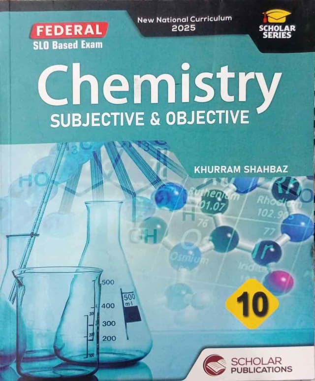 SCHOLAR SERIES CHEMISTRY CLASS 10 FB