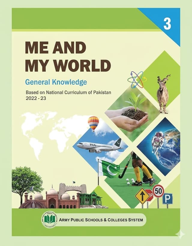 GENERAL KNOWLEDGE ME AND MY WORLD 3