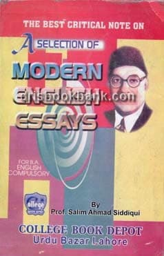 MODERN ENGLISH ESSAYS BA