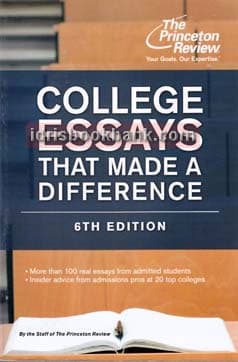 THE PRINCETON REVIEW COLLEGE ESSAYS