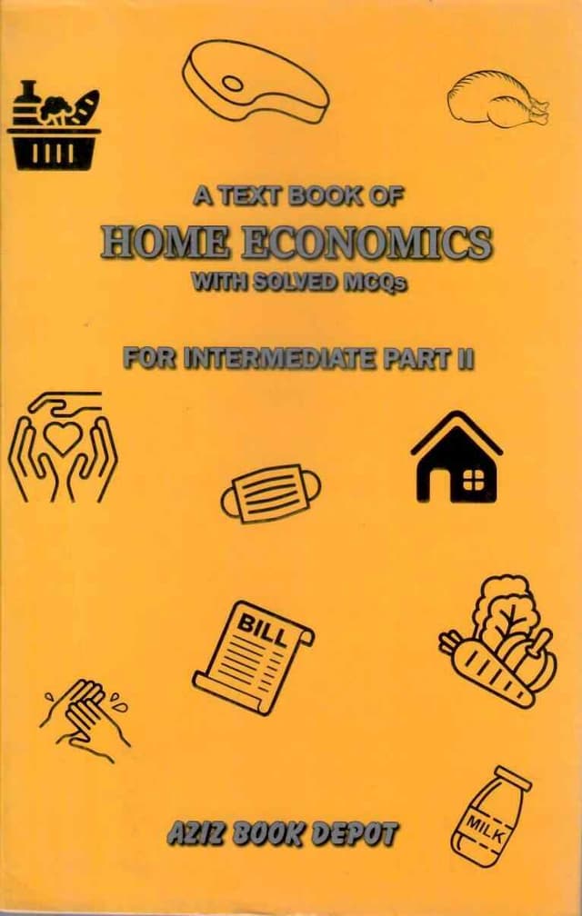 A TEXTBOOK OF HOME ECONOMICS SOLVED MCQ P2