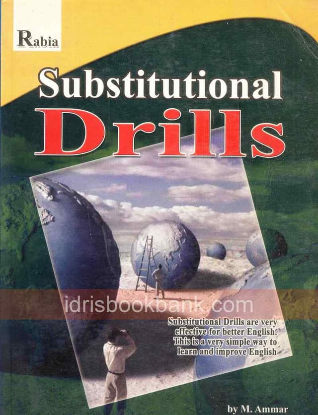 SUBSTITUTIONAL DRILLS
