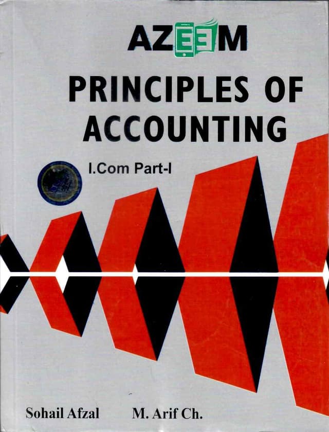AZEEM PRINCIPLES OF ACCOUNTING ICOM P1