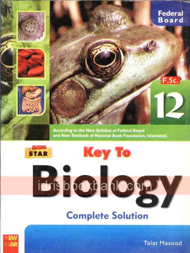 STAR KEY TO BIOLOGY 12 FG