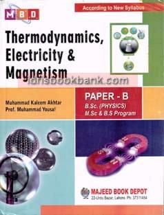 MAJEED THERMODYNAMICS ELECTRICITY MAGNETISM B