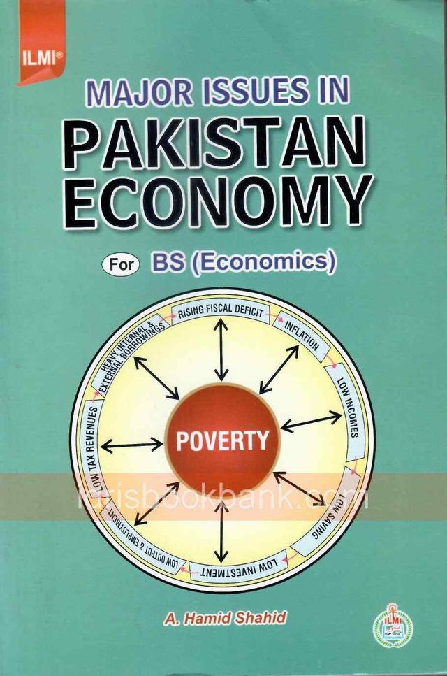 ILMI MAJOR ISSUES IN PAKISTAN ECONOMY