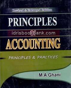 PRINCIPLES OF ACCOUNTING PRINCIPLES & PRACTICE