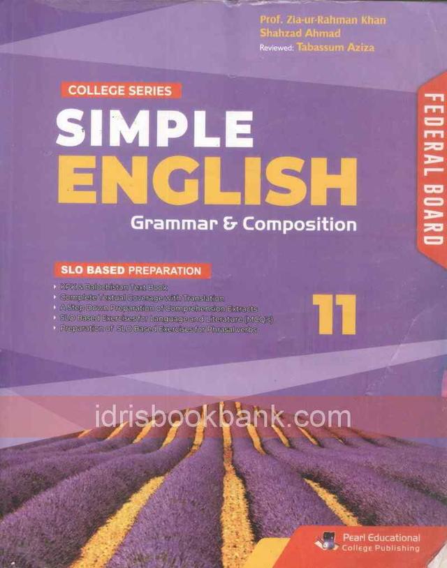 SIMPLE ENGLISH GRAMMAR FB P1