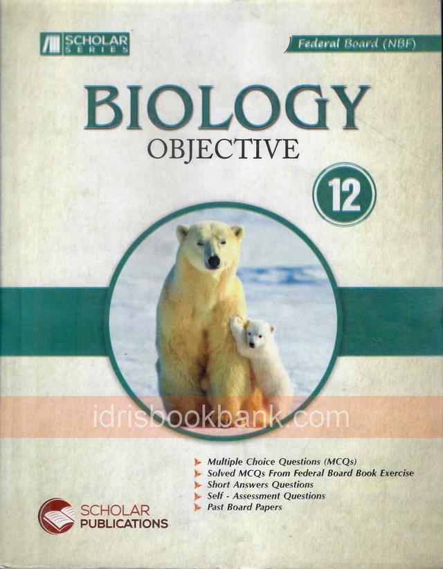 SCHOLAR SERIES BIOLOGY OBJ 12