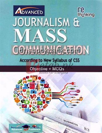ADVANCED JOURNALISM & MASS COMMUNICATION OBJ MCQS