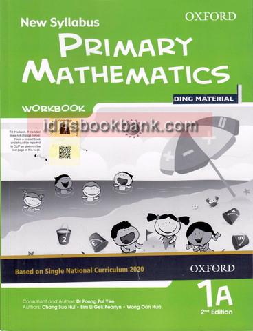 OXFORD NEW SYLLABUS PRIMARY MATH WORK BOOK 1A NEW
