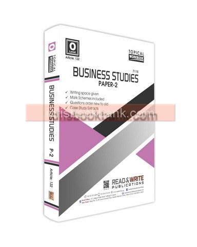 ARTICLE 122 BUSSINES STUDIES O LEVEL P2 TOPICAL WORK BOOK 