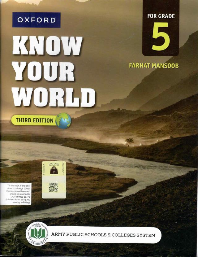 OXFORD KNOW YOUR WORLD BOOK 5
