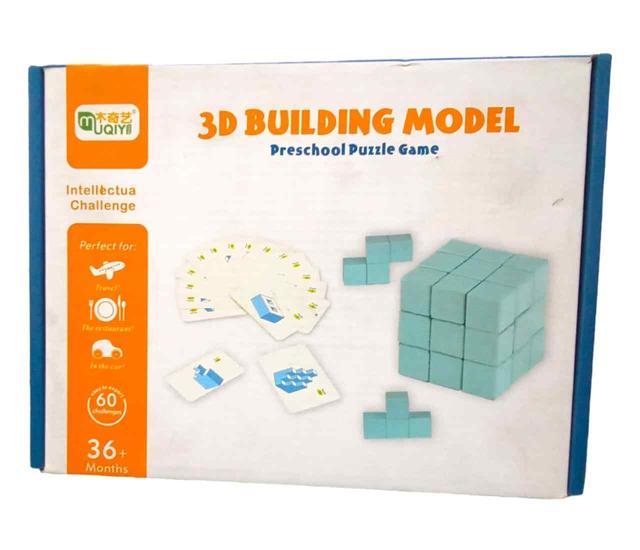 WOODEN 3D BUILDING MODEL 9413-24