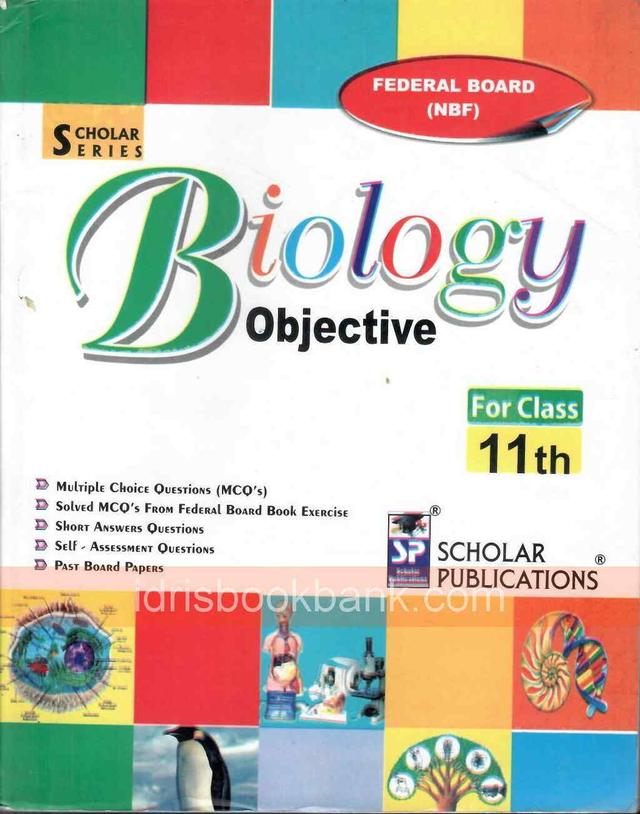 SCHOLAR SERIES BIOLOGY OBJ CLASS 11 FB