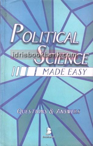 POLITICAL SCIENCE MADE EASY BA