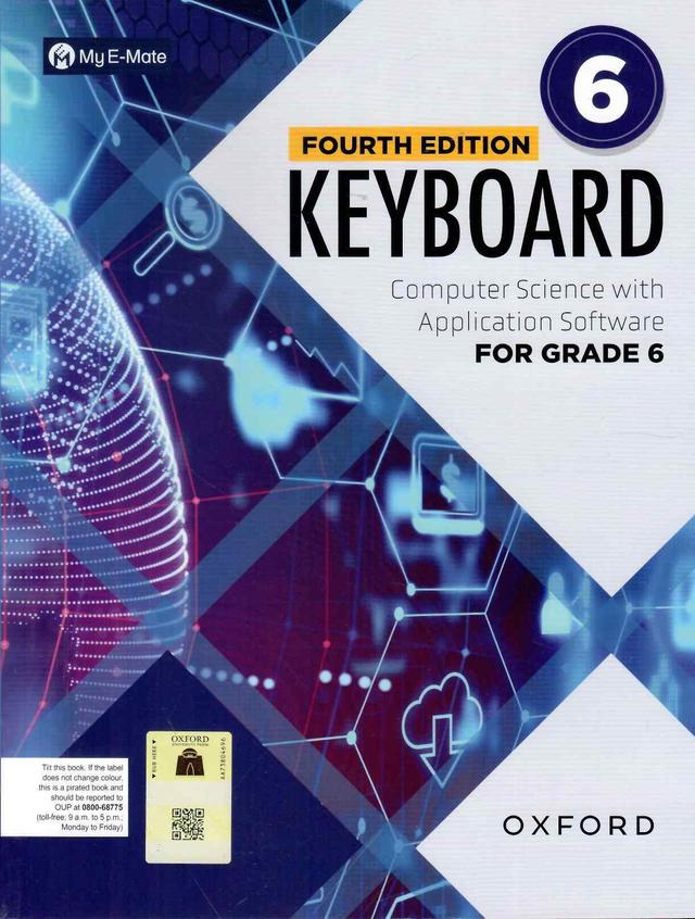 OXFORD KEYBOARD COMPUTER SCIENCE WITH MY E-MATE 4ED CLASS 6