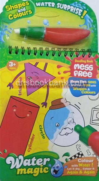 WATER DOODLE BOOK SHAPES AND COLOUR NET