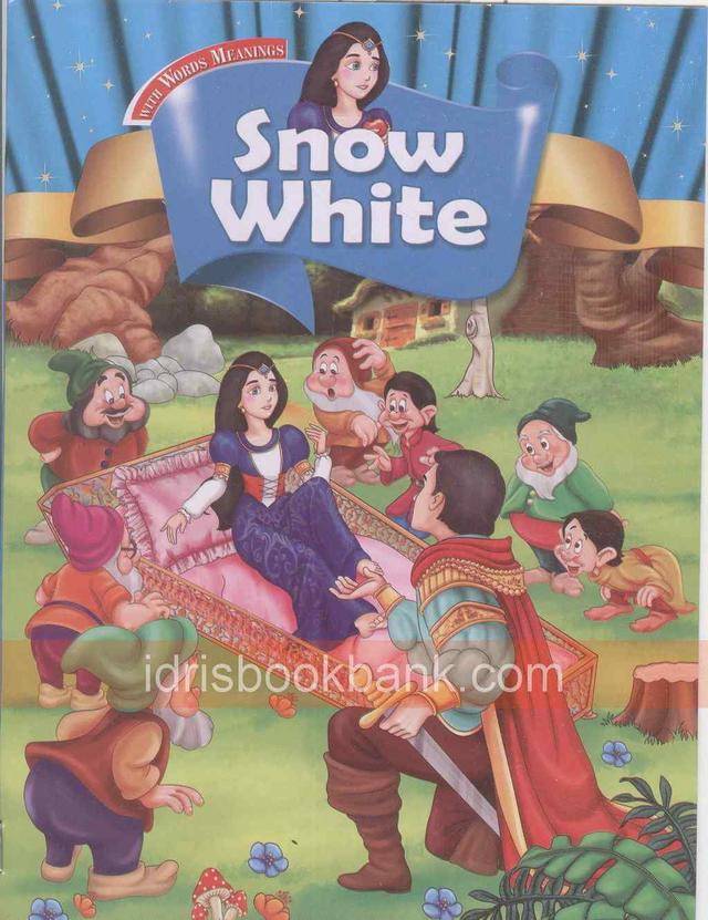 SNOW WHITE WITH WORDS MEANINGS