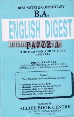 ENGLISH DIGEST PAPER A THE OLD MAN & SEA BA