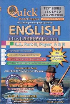 QUICK MOD PAPER ENGLISH BA P2